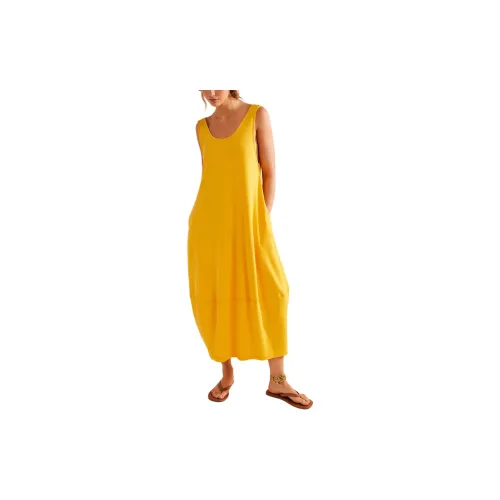 FREE PEOPLE Sleeveless Dresses Women's Citrus/Orange