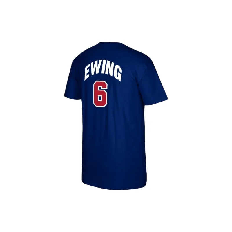 NBA Mitchell & Ness Patrick Ewing T-Shirt Men's Marine Blue-1