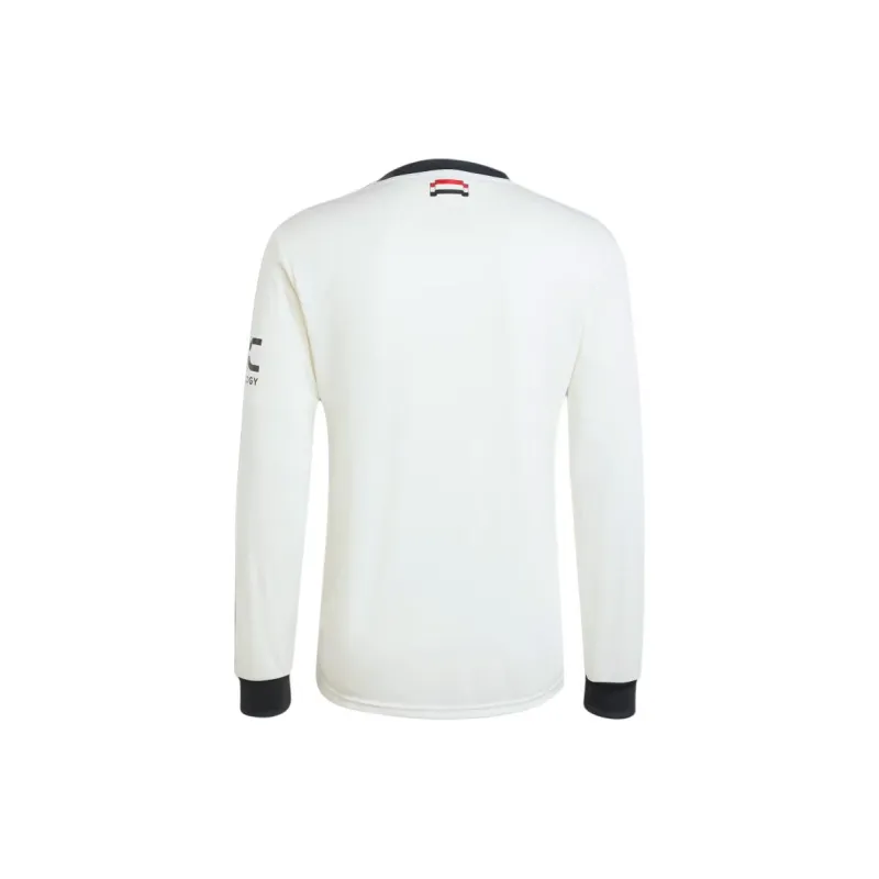 Adidas Originals Free Shipping With AdiClub Manchester United 24/25 Long Sleeve Third Jersey-1