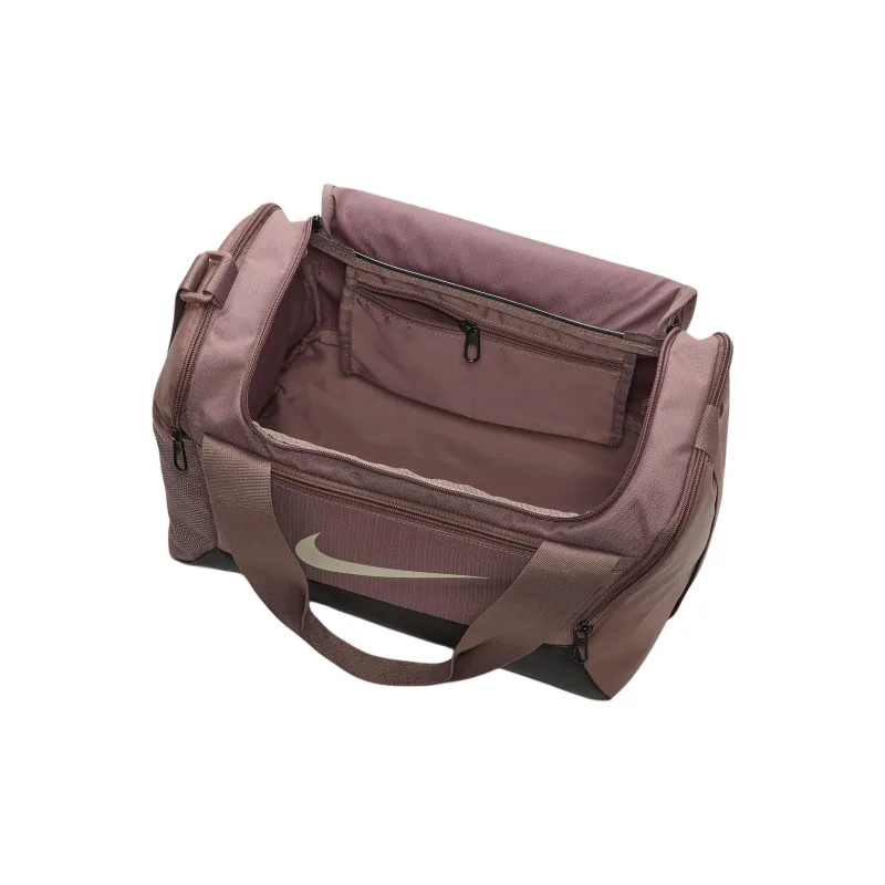 Nike Polyester Gym Bag Women's Smokey Mauve Red & Black With Light Ore Brown-4
