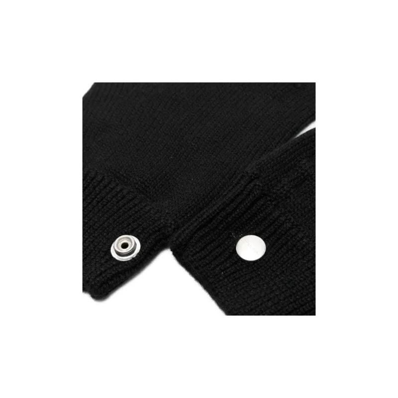 RICK OWENS Fingerless Cashmere Gloves-2