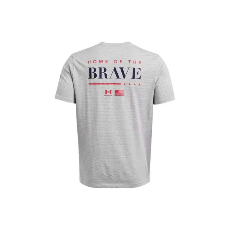 Under Armour Freedom Veterans Day T-Shirt Men's Modern Gray-1