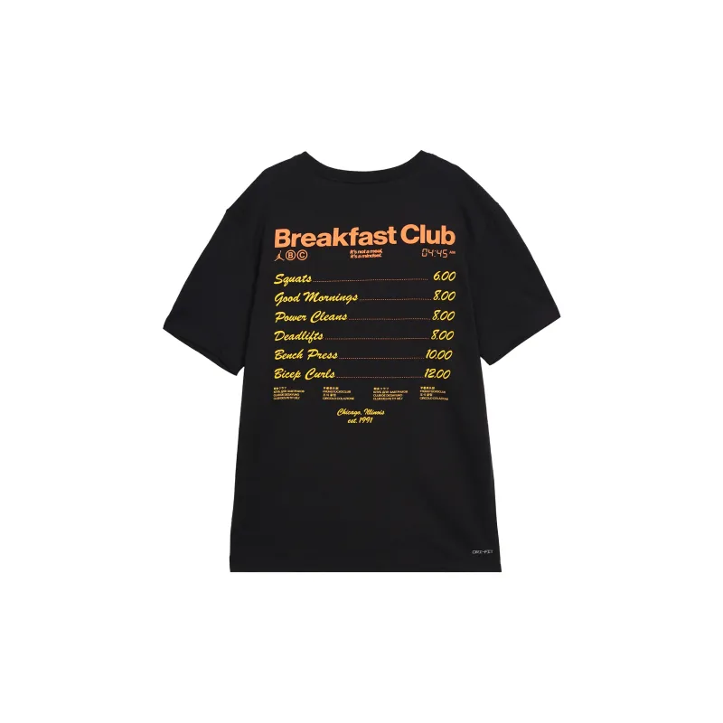 Jordan Breakfast Club T Shirts Men Black-1