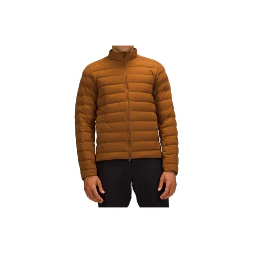 Lululemon Navigation Stretch Series Jackets Men Copper Brown