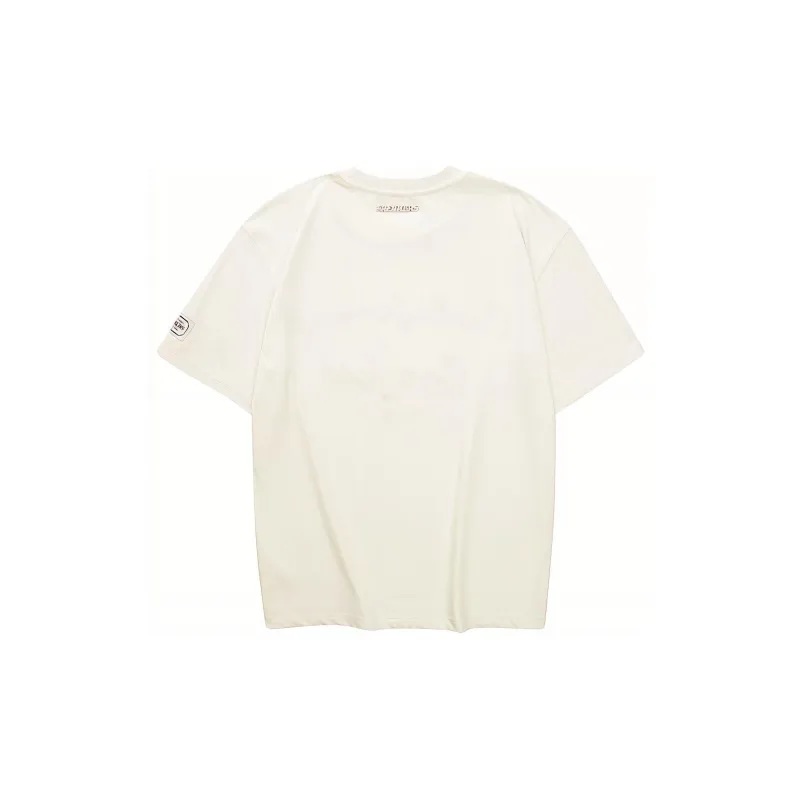 Skechers Yazhuan Series T Shirt Unisex Ice Cream Ecru-1