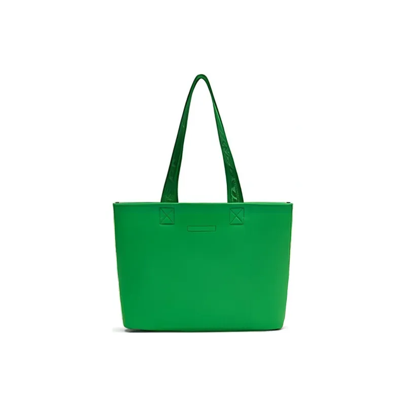 LACOSTE Fabric Tote Bag Shopping Bag Handbag Shoulder Bags Women's Green-1
