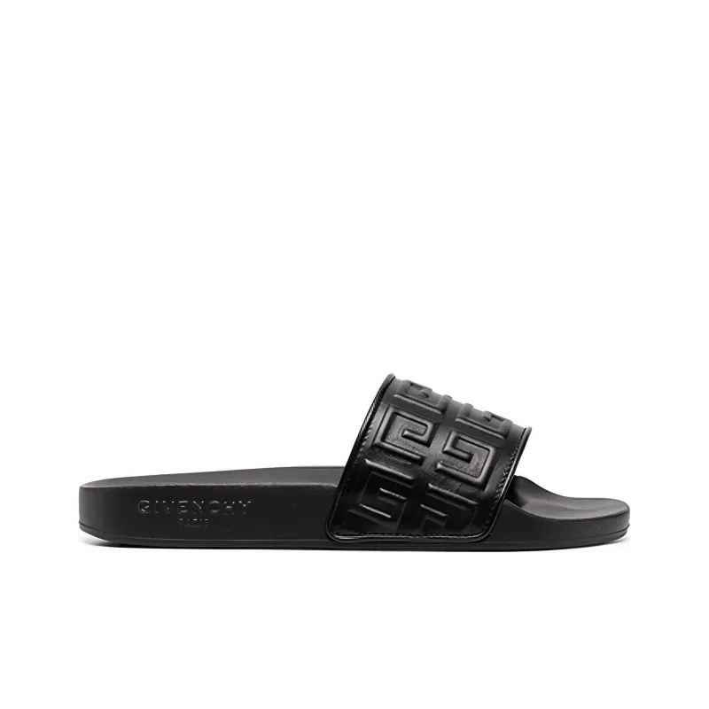 Givenchy 4G Strap Slip on Slides-1