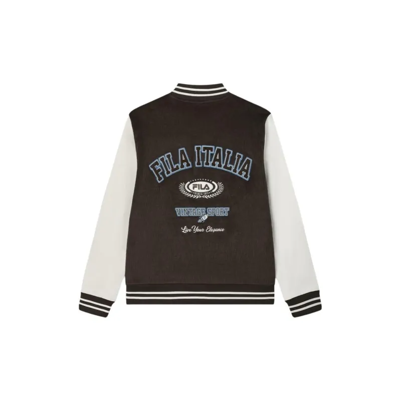 FILA ORIGINALE Baseball Jacket Men's Earth Brown-1