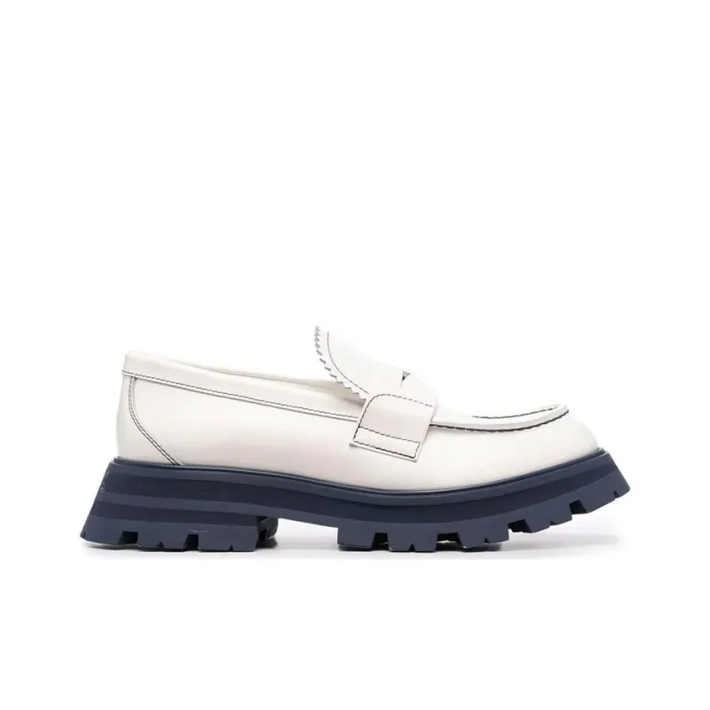 Alexander McQueen Loafers Women's White-1