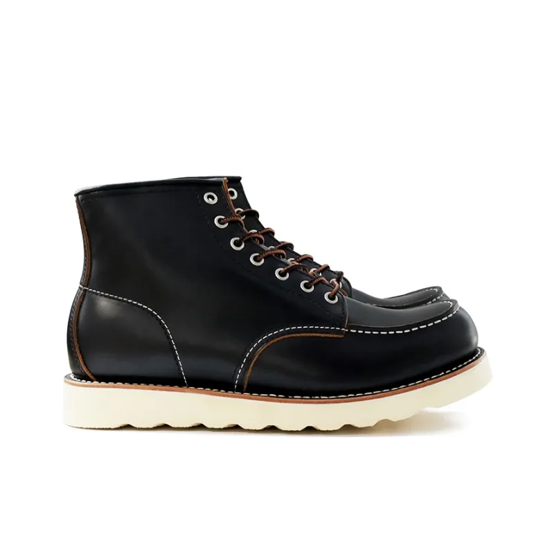 ROCKEY BAND Classic 875 Work Boots Durable Breathable Coverage High Top Outdoor Shoes Men's Black-4