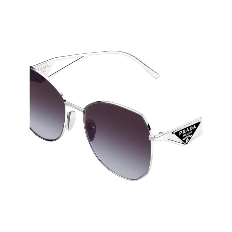 PRADA Eyewear Gradient Oversized frame Sunglasses-1