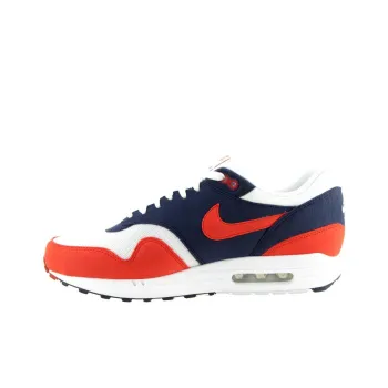 Nike Air Max 1 Anti Slip Wear Resistant Low Top Casual Running Shoes Men's Red