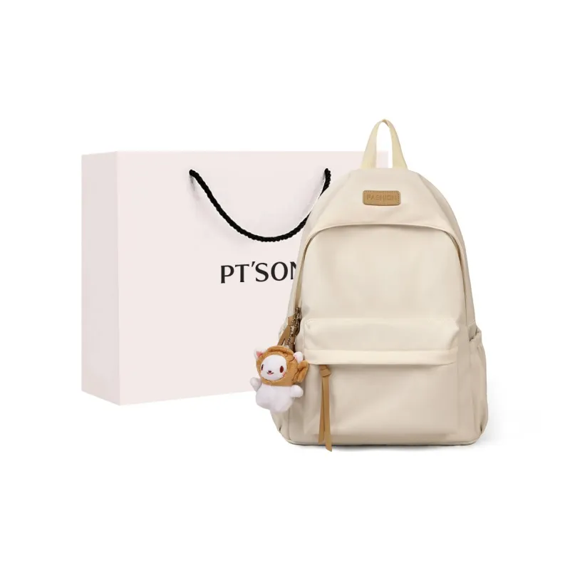 PT'SON Fabric Backpack Regular Unisex Multicolor-4