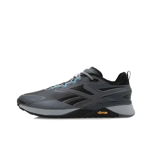 Reebok Nano X3 Anti Slip Wear Resistant Low Top Training Shoes Unisex Gray