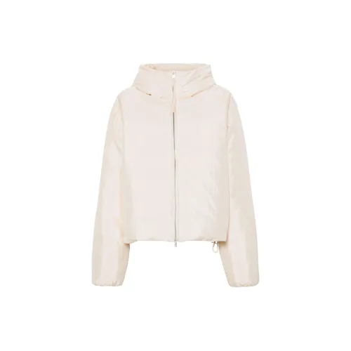 JIL SANDER Down Jackets Women's Ivory