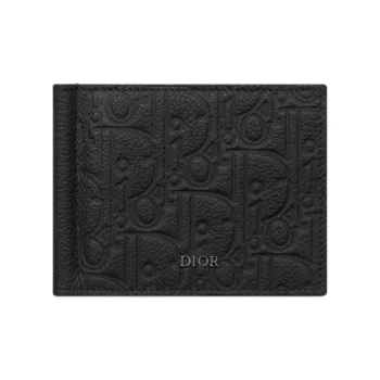 DIOR Calfskin Wallet Regular Men's Black