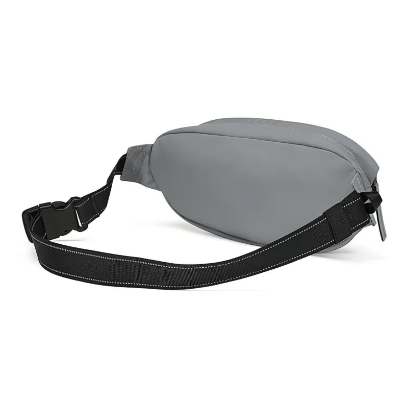 Skechers Fabric Fanny Pack Regular Unisex Shark Gray-2