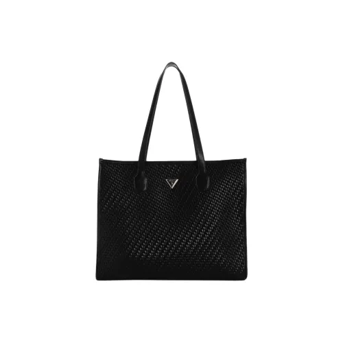 guess Noelle Artificial Leather Tote Bag Shopping Bag Handbag Shoulder Bag Regular Women's Black