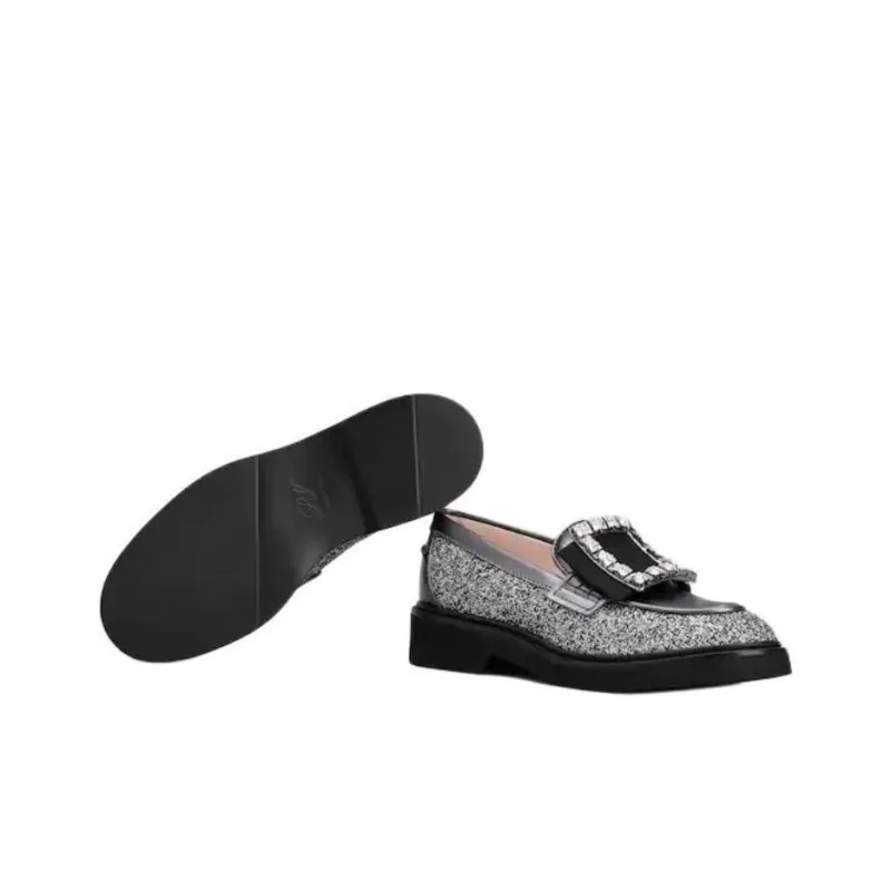 Roger Vivier Viv' Rangers Embellished Loafers Women's-6