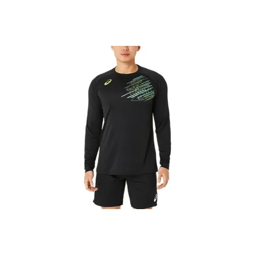 Asics T-Shirts Unisex Performance Black