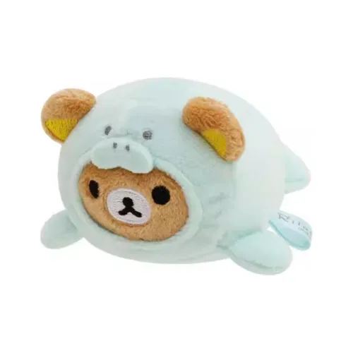 SAN X Ocean Mermaid Jellyfish Octopus Dolls Plush Pendant 6cm/7cm8cm/9cm Height