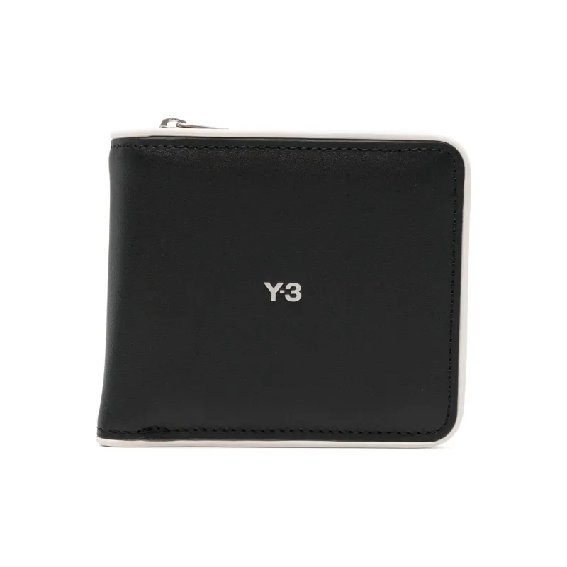 Y 3 Recycled Polyester Wallet Men's Black-0