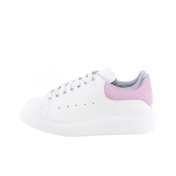 Alexander McQueen Oversized Low Top Sneakers 'White Pink Purple' Women's