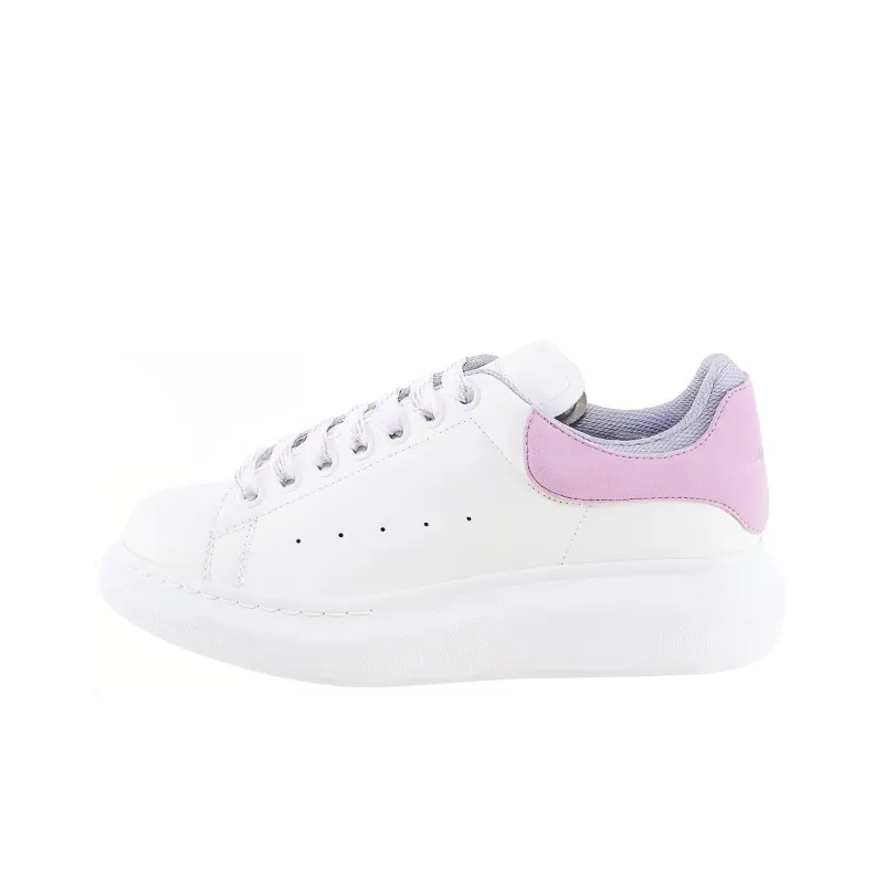 Alexander McQueen Oversized Low Top Sneakers 'White Pink Purple' Women's-0