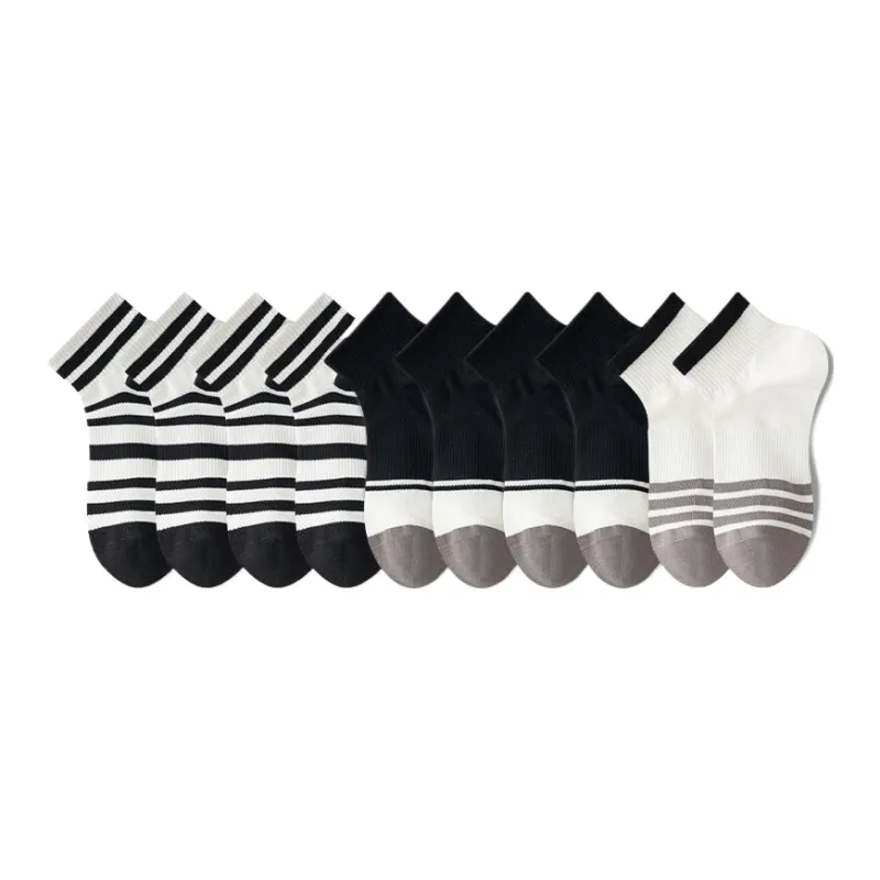 Lan Miao Ankle Socks Men's 10 Pack-3