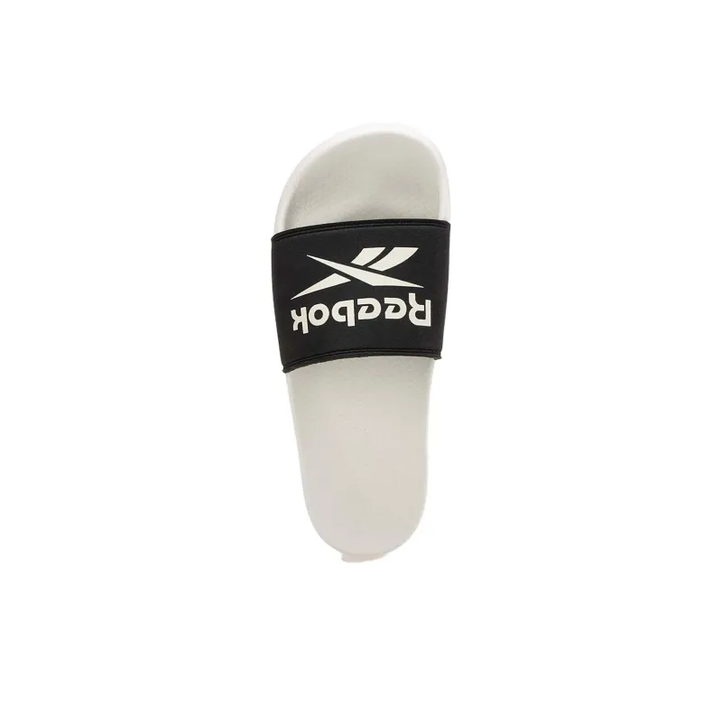 Reebok Fulgere Slide Slip Resistant Slide Slippers Unisex Black White-4