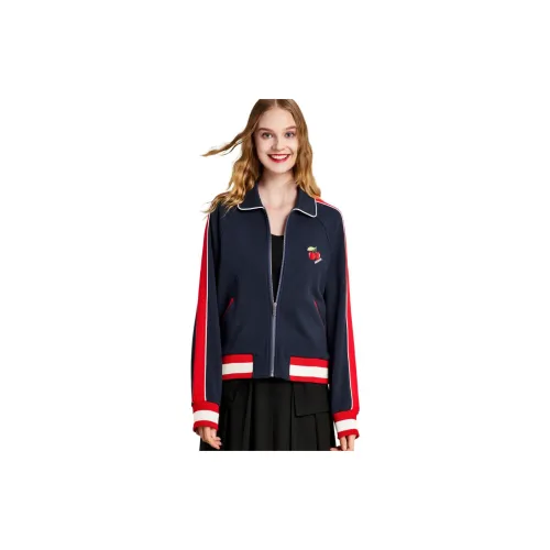 HAVVA Jackets Women's Navy Blue