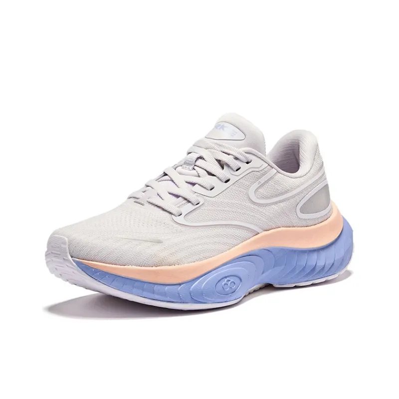 Erke Cushioning Low-Top Running Shoes Women's Absolutely Purple Pink-2