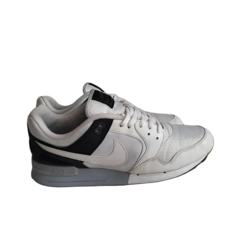 Nike Air Pegasus 89 Anti Slip Wear Resistant Low Top Running Shoes Men's White-1