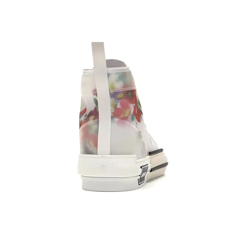 DIOR B23 High Top Flowers Oblique-4