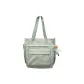 Green Shoulder Bag with White Duck Charm