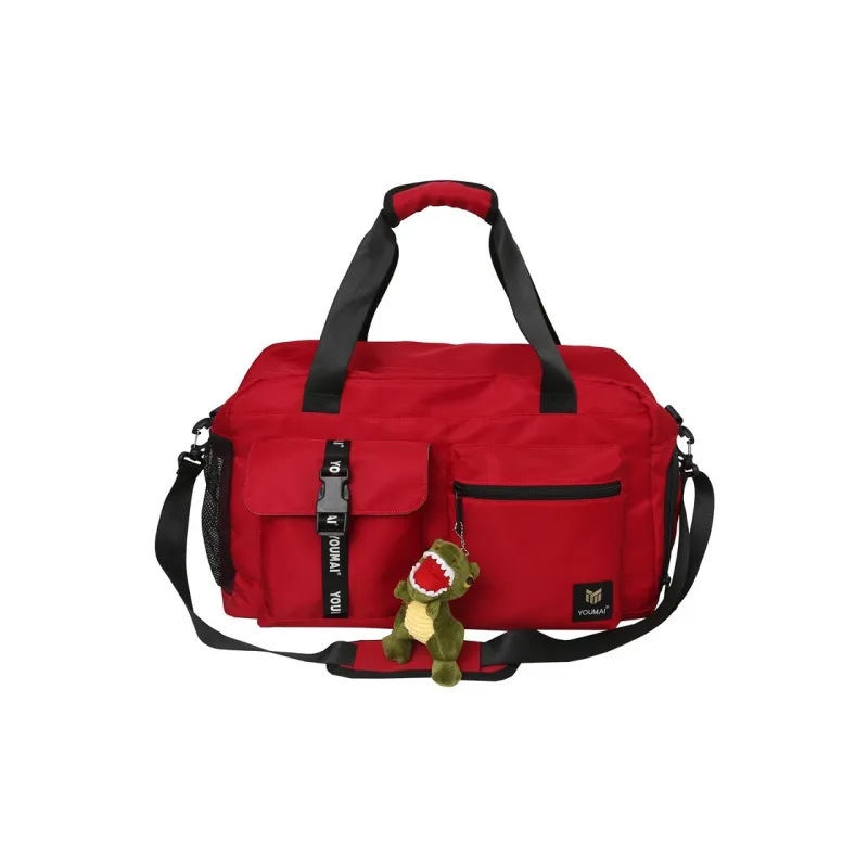 Tong Tong Rabbit Nylon Shoulder Bag Unisex Multicolor-1