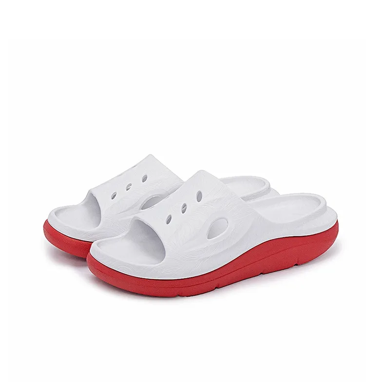 Mariposa.D x ENBO Quick Dry Slide Slippers Men's Alert Red-3