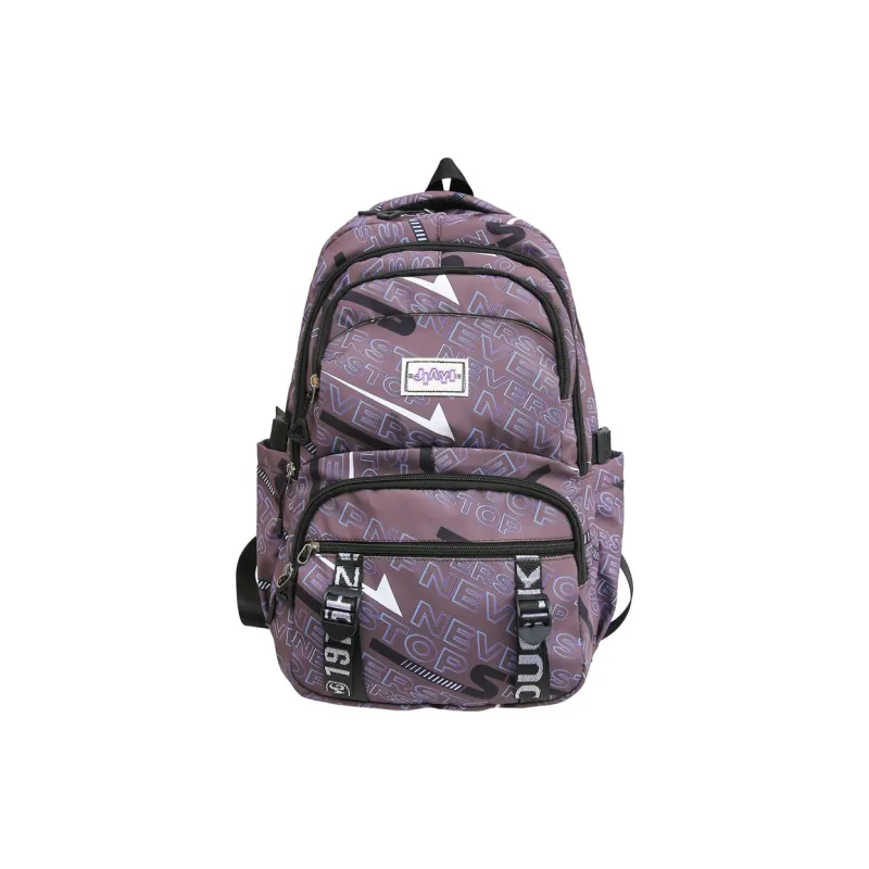 BAODIDAISHU Nylon Backpack Laptop Bag Backpack Regular Unisex Black/Purple/Green/Light Blue/Blue-2