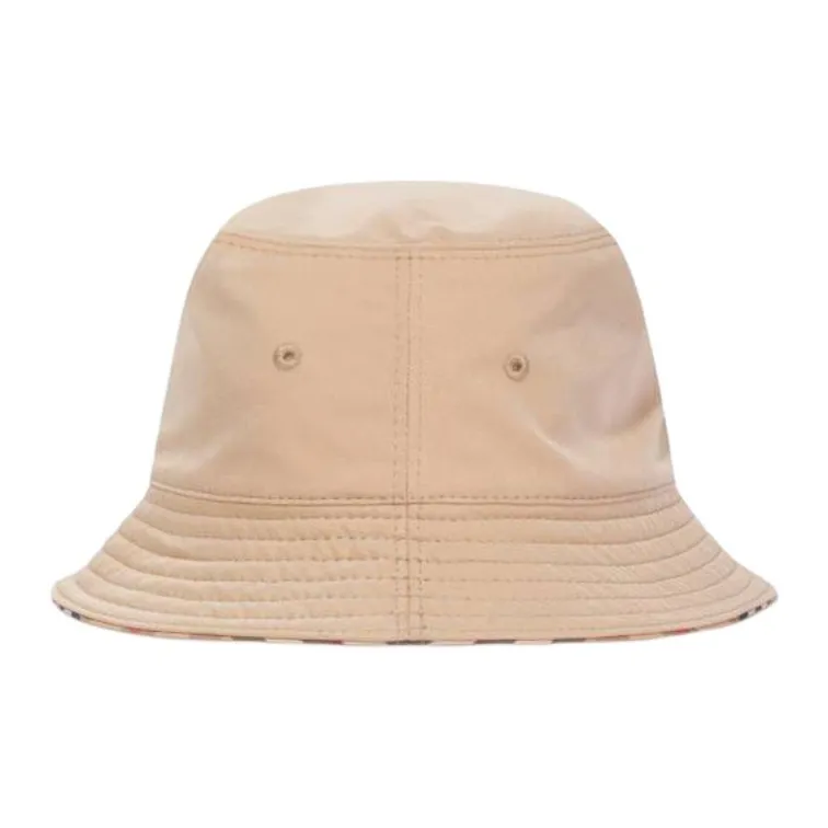 Burberry Dropped Narrow Brim Reversible Bucket Hat-1