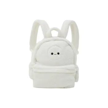 GOOD BAI Polyester Backpack Women's White/Coffee Brown