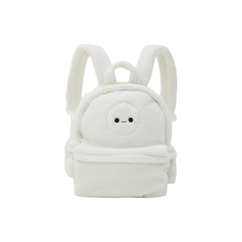 GOOD BAI Polyester Backpack Women's White/Coffee Brown-0