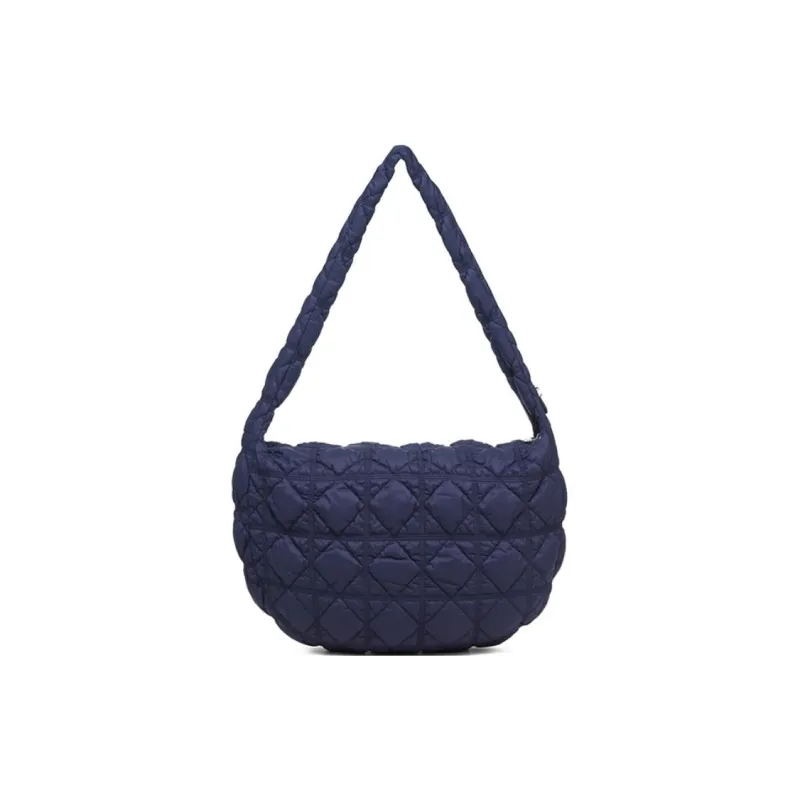 CARLYN Nylon Shoulder Bag Women's Marine Blue-1