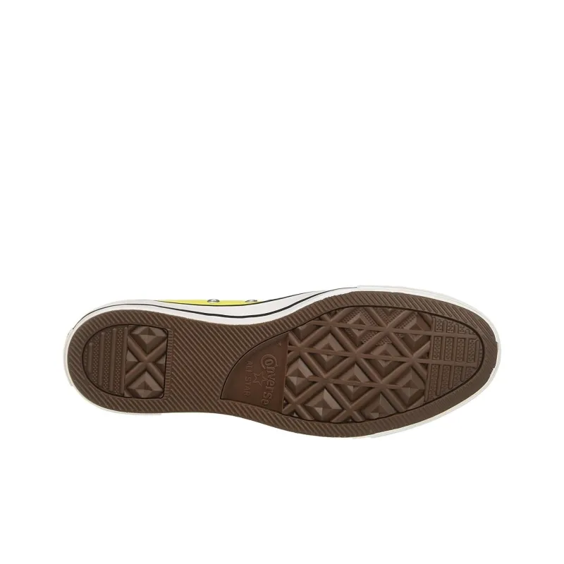 Converse CTAS Anti-Slip Wear-Resistant Low-Top Canvas Shoes Unisex Yellow-3