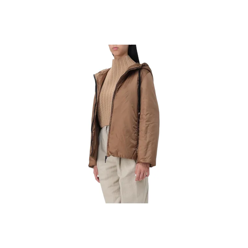 MaxMara Drawstring Zip Up Jacket-2