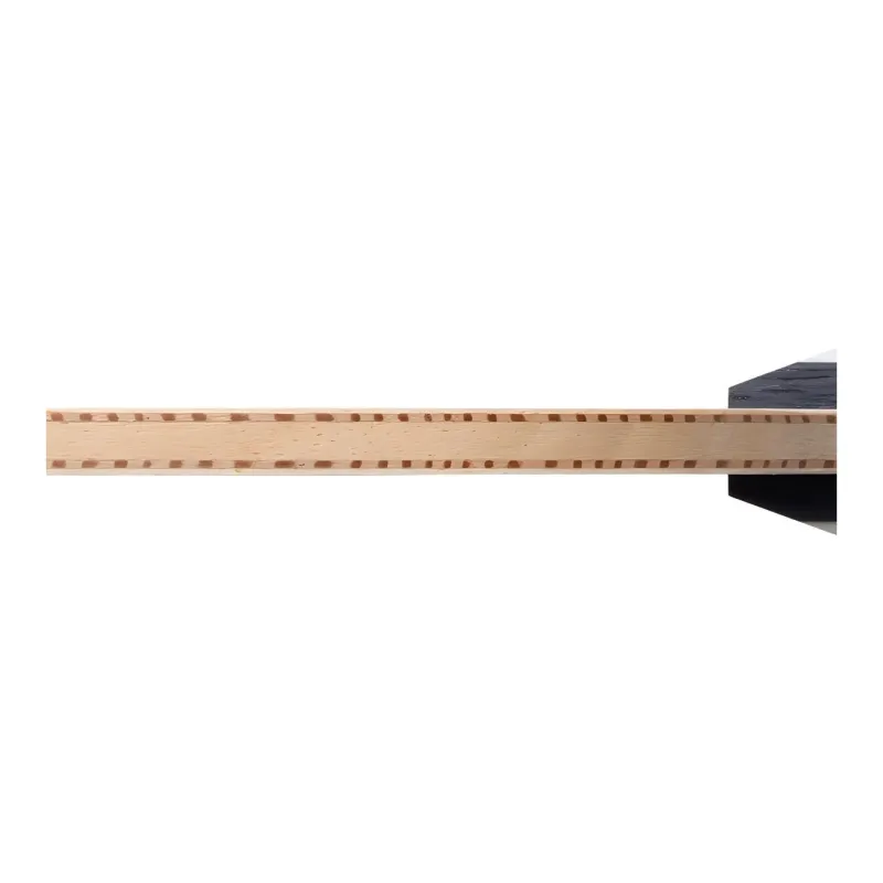 Butterfly 5 Collection All Wood Ping Pong Paddles Fast Attack Suitable Playing Style Unisex Shakehand Grip Brown Black-2