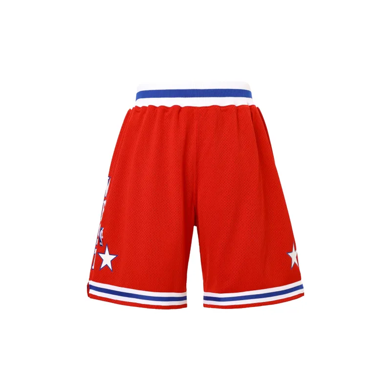 Mitchell Ness Basketball Shorts Men Red-1