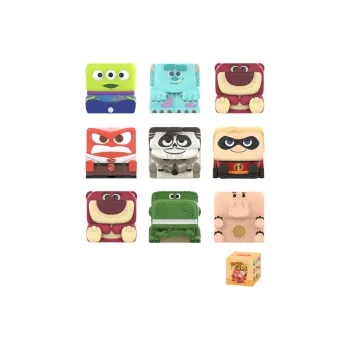 POP MART Disney/Pixar POP CUBE 3 Collection Figure Blind Box Products Single Blind Box/whole Box 9 Pcs