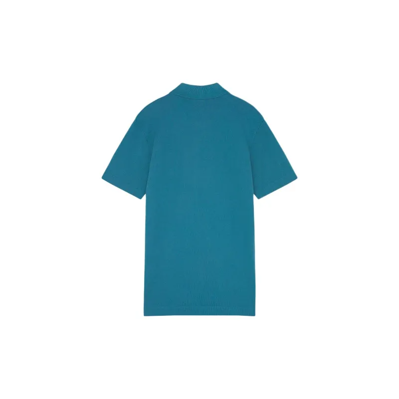 Maison Kitsune Bold Fox Head Patch Polo Shirt-1