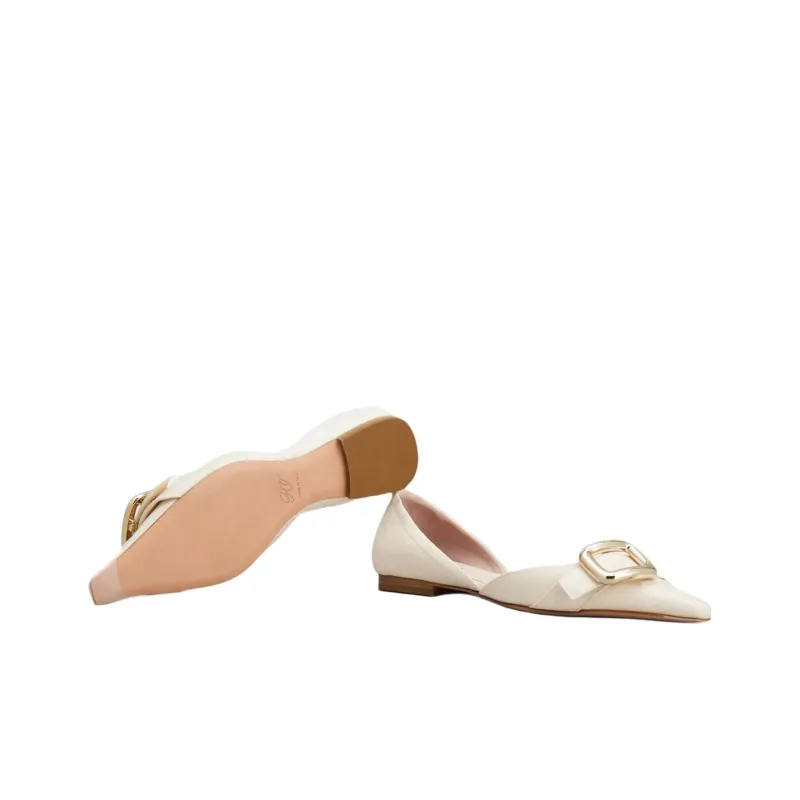 Roger Vivier Viv' Canard Casual Single Shoes Women's White-6