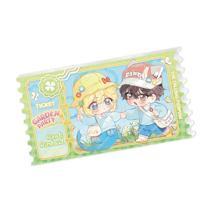 MANCOOL Merch The Falling Merman Playtime Collection Badges-5